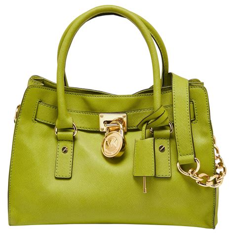 lime green michael kors|michael kors leather purses.